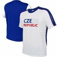 Tričko ve státních barvách ČR, unisex KREP 701
